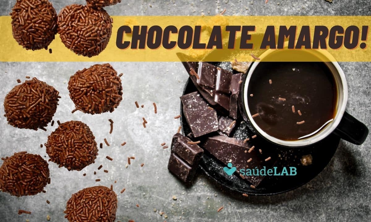 Receitas com Chocolate Amargo: confira 5 opções deliciosas e saudáveis 1 Receitas com chocolate amargo