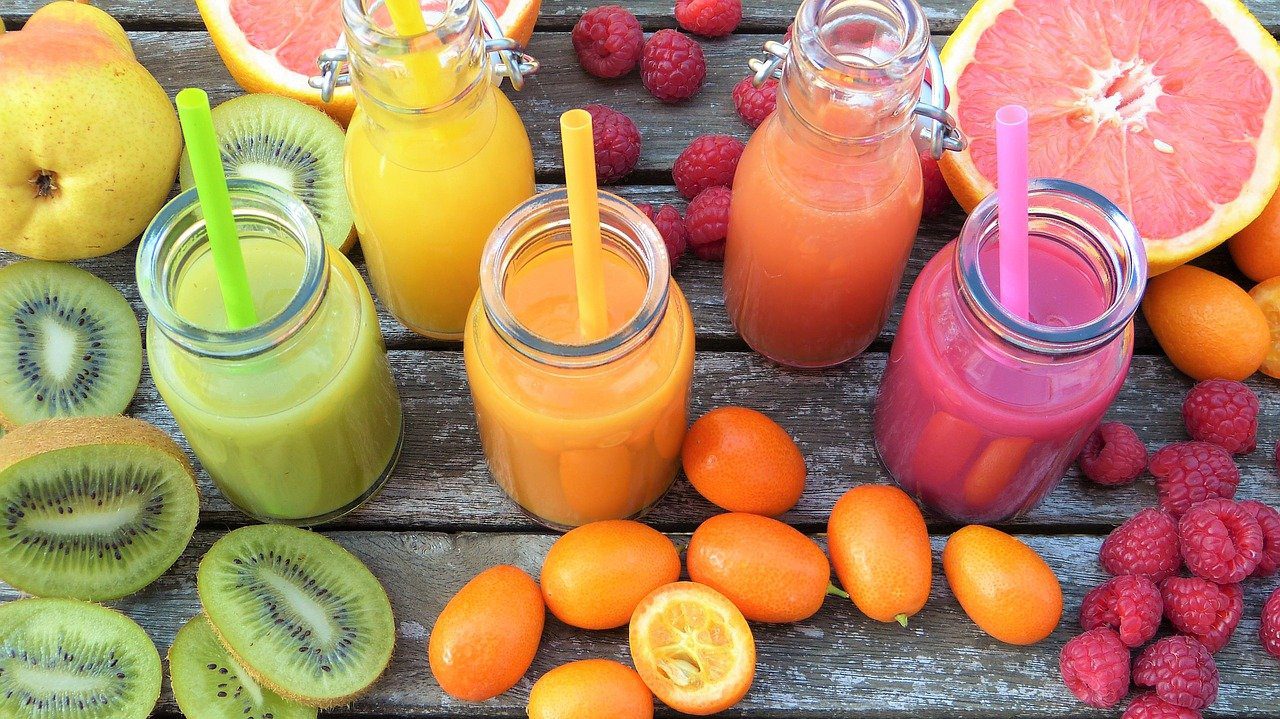 Smoothie vegano com fibras Smoothie vegano com fibras