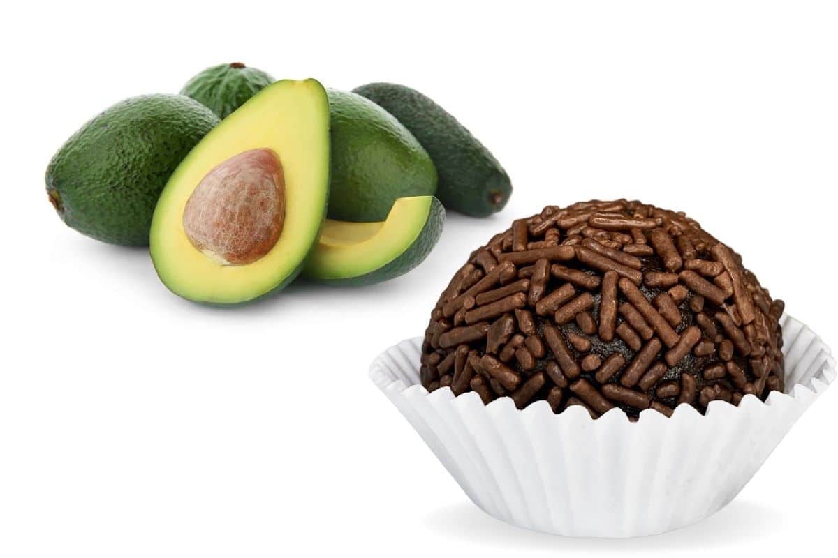 Brigadeiro com abacate; opção de doce saudável para comer sem culpa 1 abacate e brigadeiro