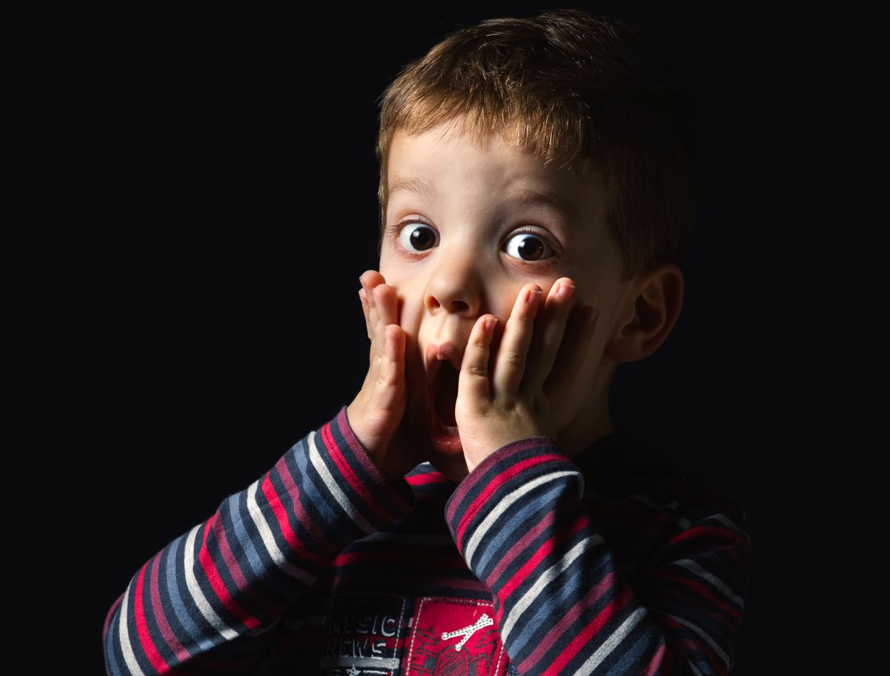 Entenda o medo infantil e o que acontece de acordo com a faixa etária 1 Medo Infantil