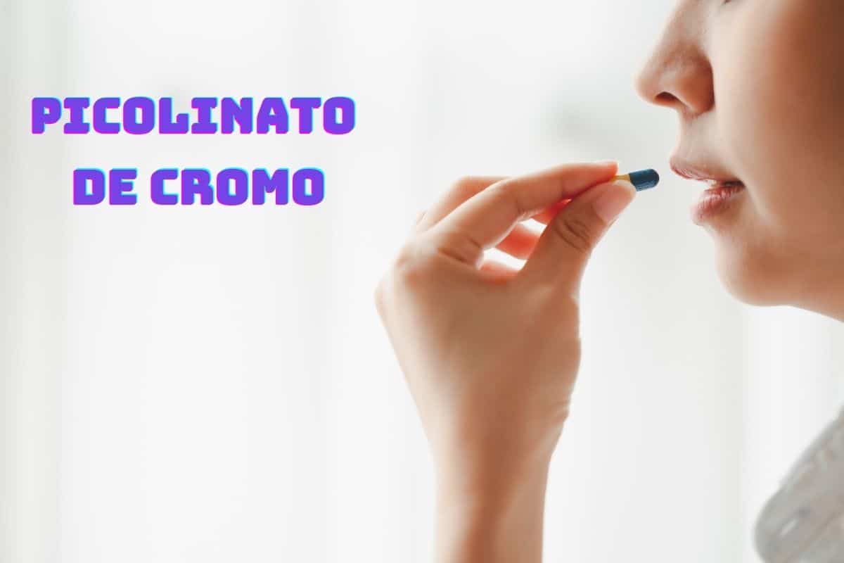 Picolinato de cromo emagrece? Saiba o que é, para que serve e como tomar 1 mulher ingerindo Picolinato de cromo