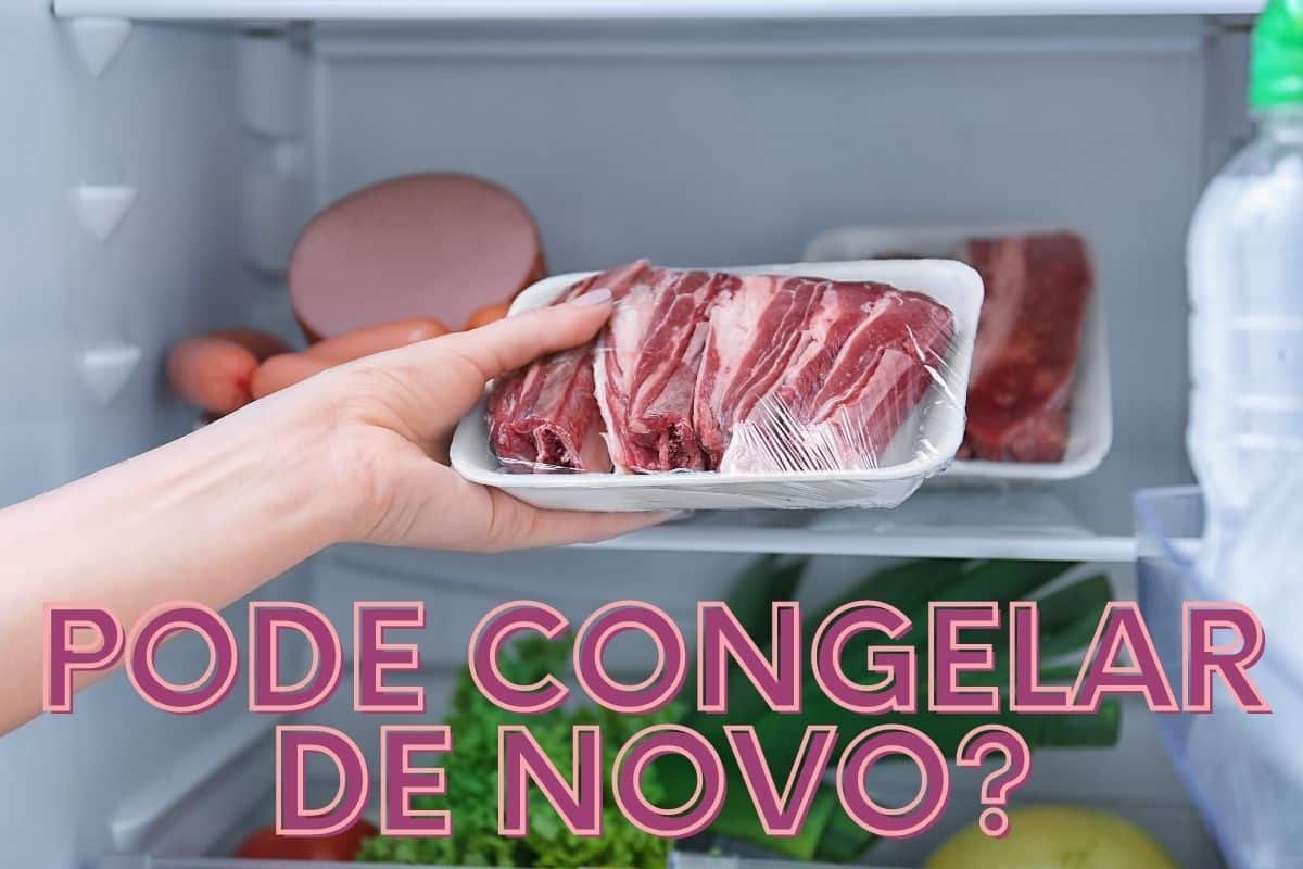 Carne descongelada pode ser congelada novamente? Confira e se livre dos perigos 1 guardar carne congelada