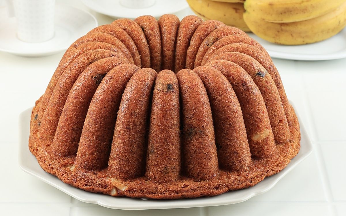 Bolo integral simples: 02 receitas incríveis sem leite 3 Bolo integral simples