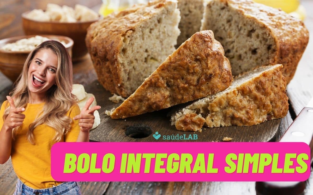 Bolo integral simples: 02 receitas incríveis sem leite 1 Bolo integral simples: 02 receitas incríveis sem leite