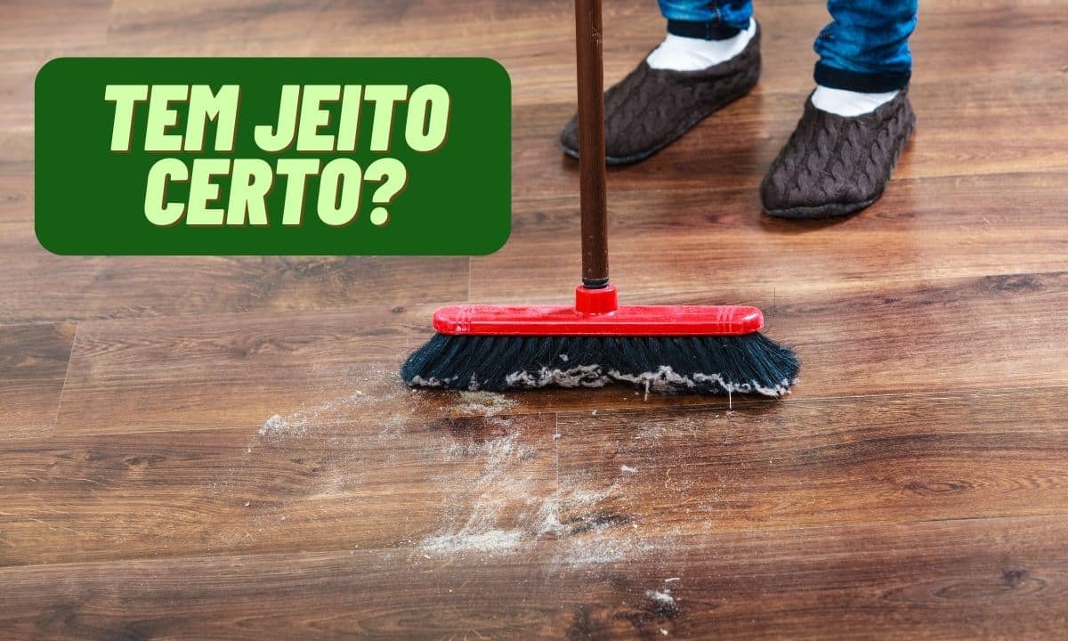 Qual o jeito certo de varrer a casa? Aprenda o passo a passo e se livre de problemas 1 Qual o jeito certo de varrer a casa?
