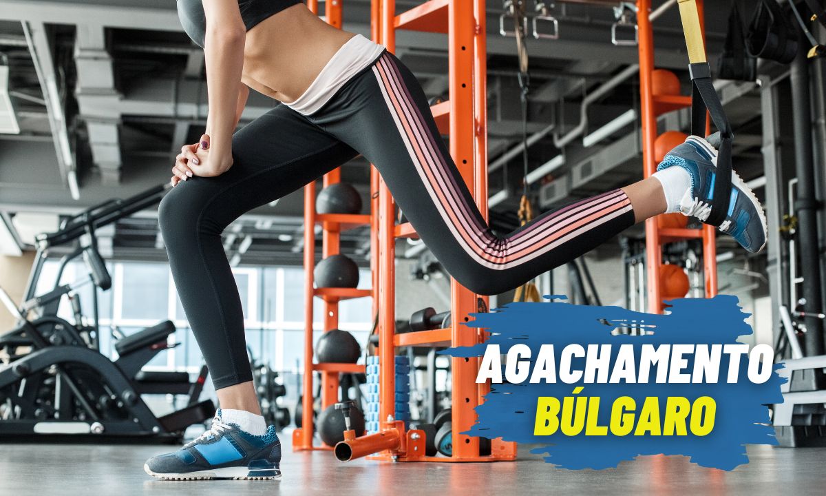 Agachamento Búlgaro: conheça o exercício e saiba como fazer 1 Agachamento Búlgaro.