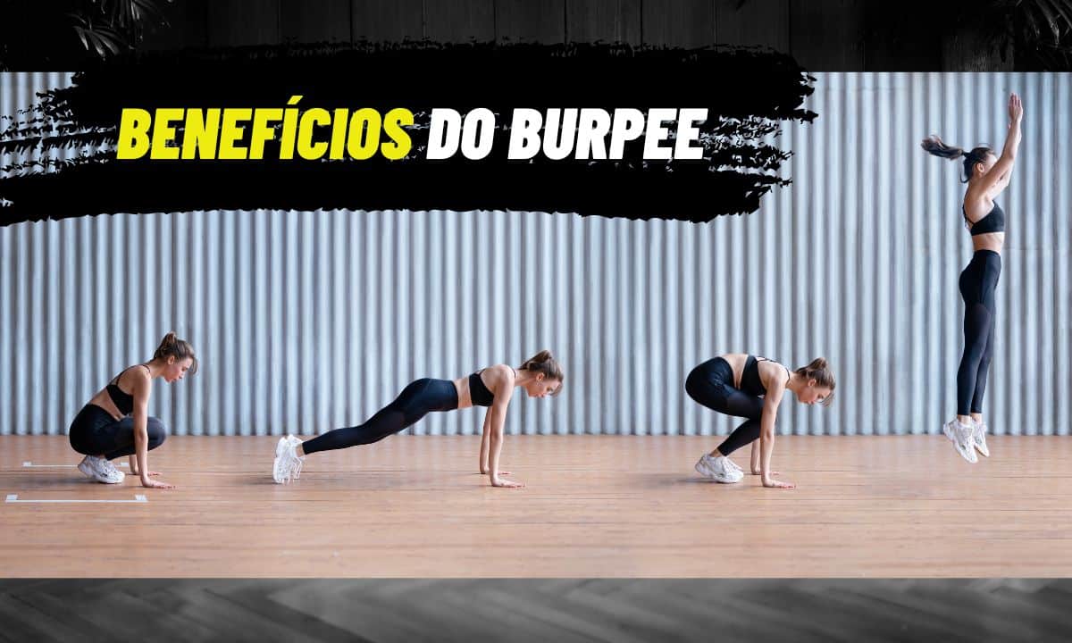 Benefícios do Burpee: conheça atividade que queima muitas calorias 1 Benefícios do Burpee.