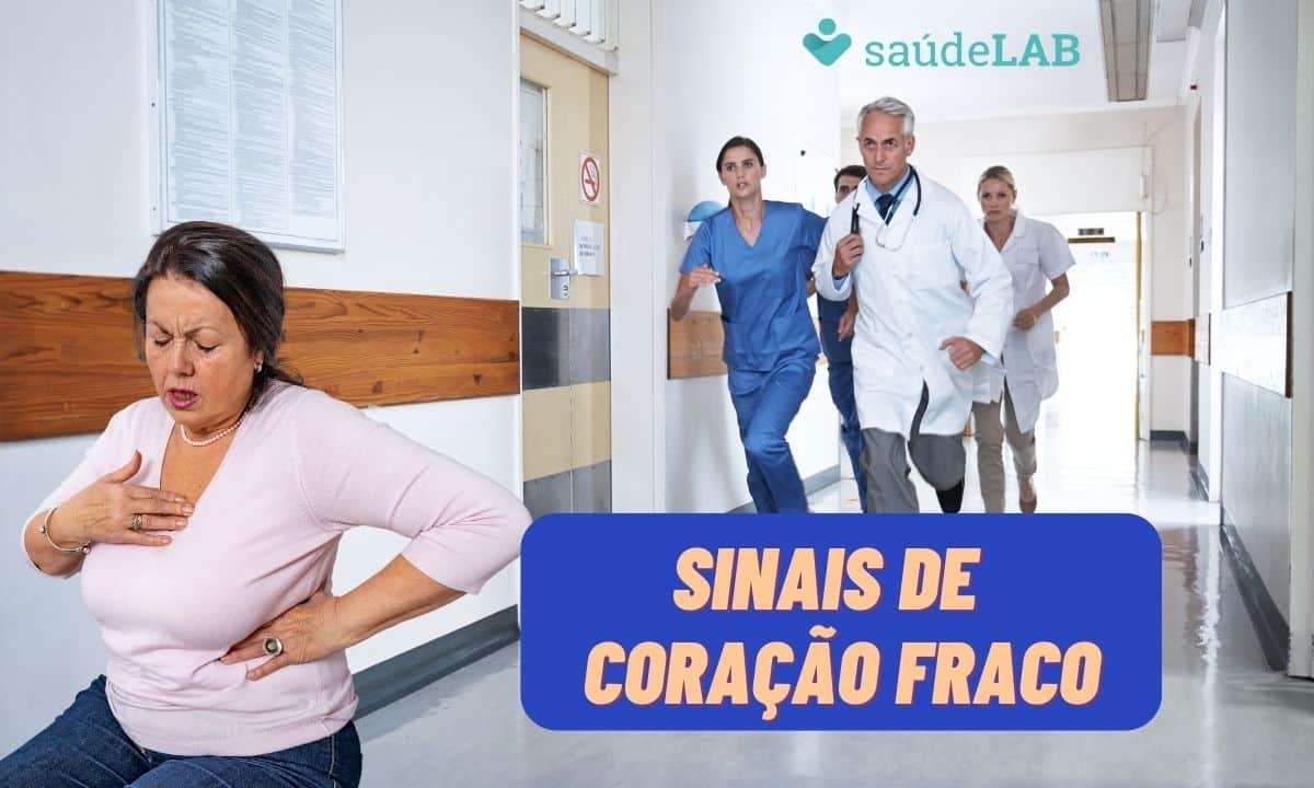 Coração Fraco? Conheça 6 sinais preocupantes de insuficiência cardíaca 1 Sinais preocupantes de insuficiência cardíaca.