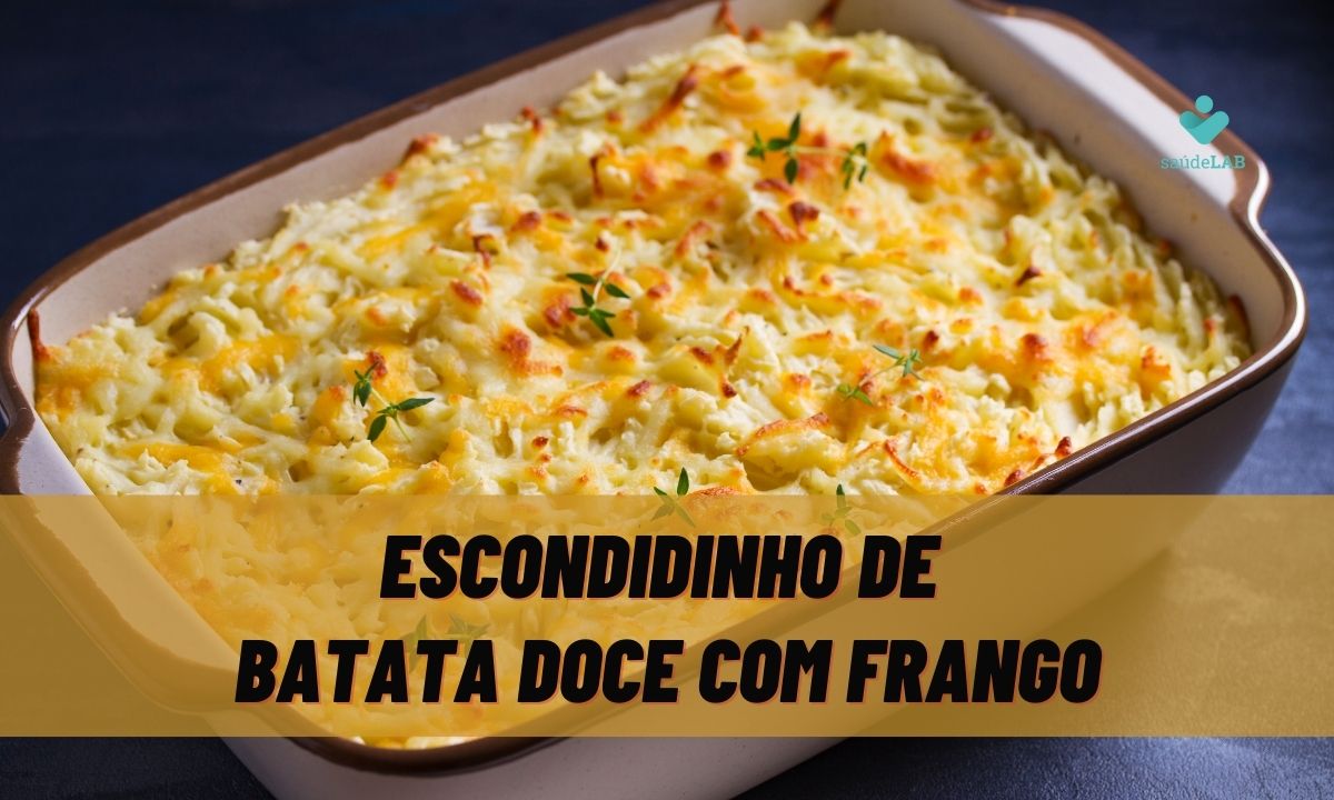 Escondidinho de batata doce com frango: receita fácil para o almoço ou jantar 1 Escondidinho de batata doce com frango