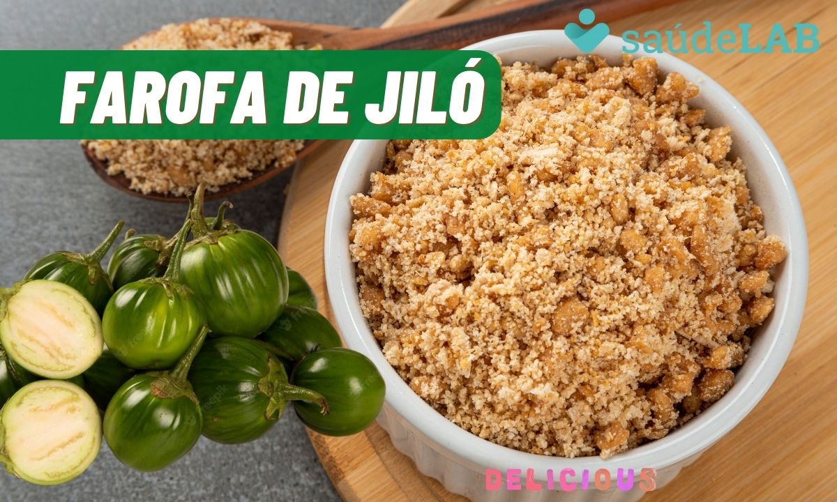 Farofa de jiló: essa receita prática e saborosa vai te surpreender 1 Farofa de Jiló