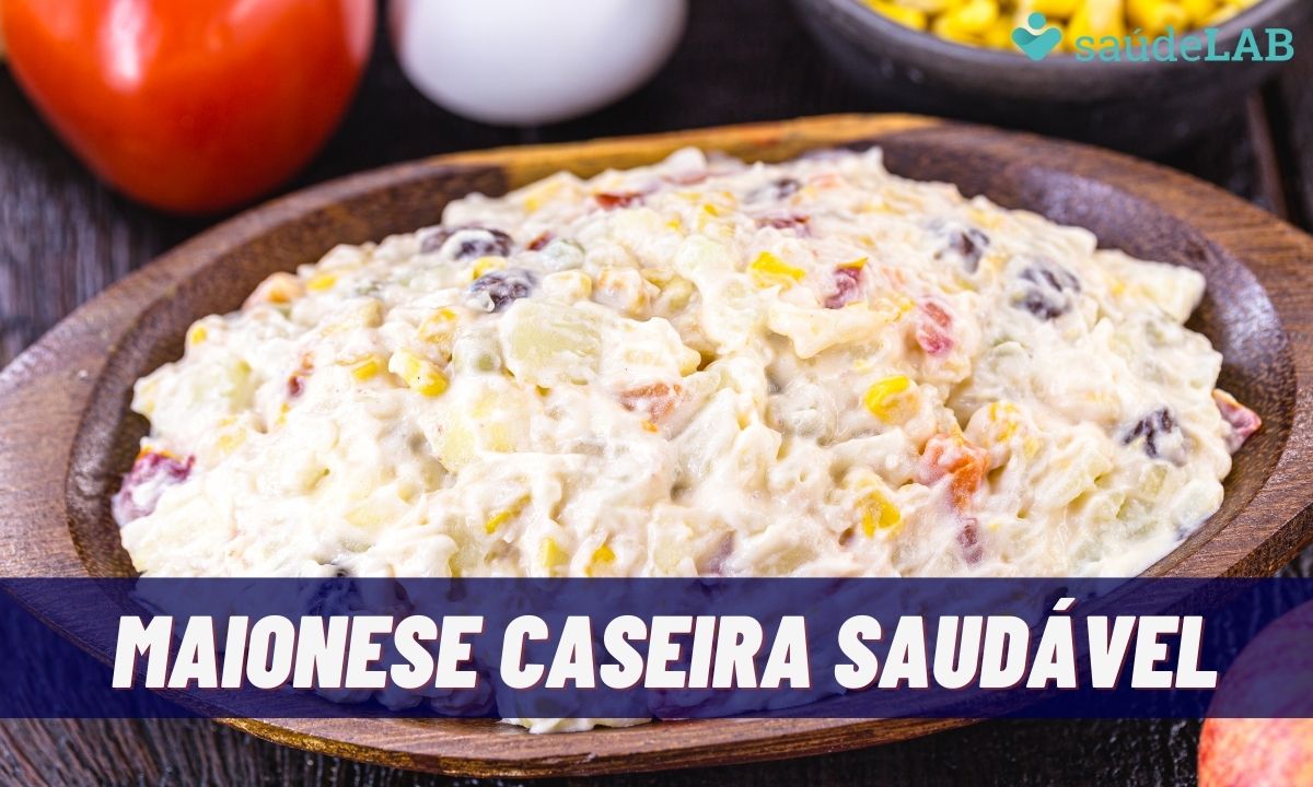 Maionese caseira saudável: ideal para churrasco com a família 1 Maionese caseira saudável