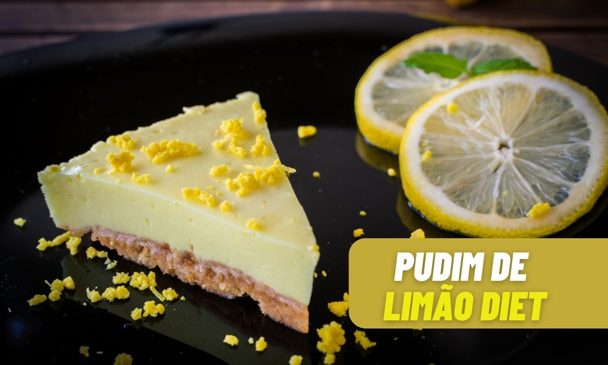 Pudim de Limão Diet: sobremesa perfeita para os dias quentes de verão 1 Pudim de Limão diet.
