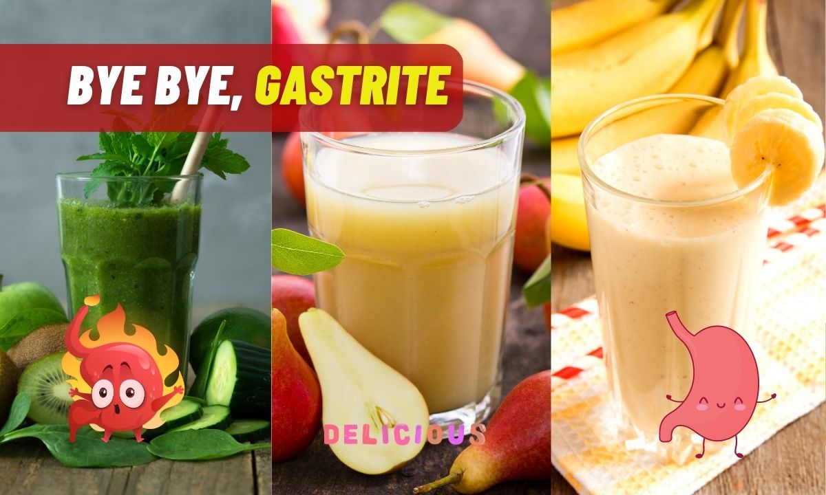 Sucos naturais para aliviar a gastrite: 03 opções incríveis e rápidas 1 Sucos para aliviar gastrite.