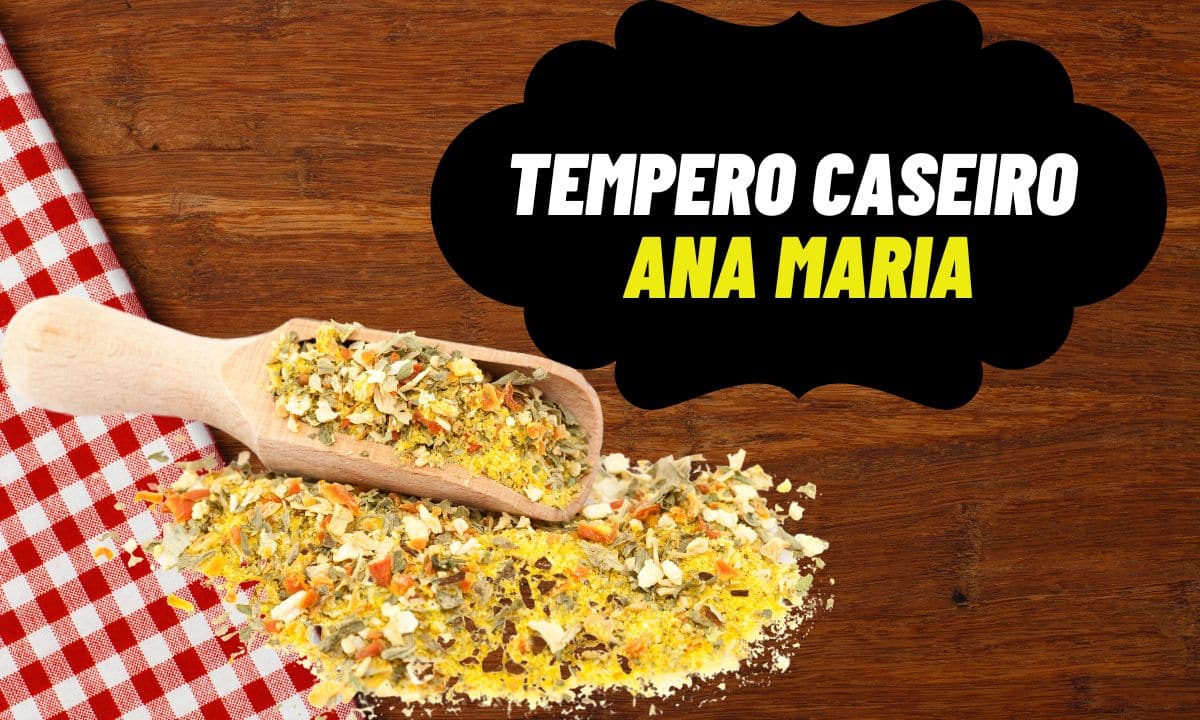 Tempero Caseiro Ana Maria: aprenda os segredos para fazer em casa 1 Tempero Caseiro Ana Maria.