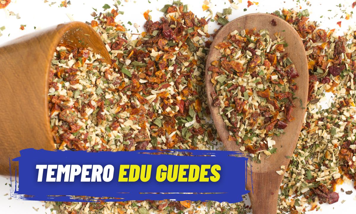 Tempero Caseiro Edu Guedes: aprenda a fazer em casa essa combinação perfeita de sabor 1 Tempero Edu Guedes.