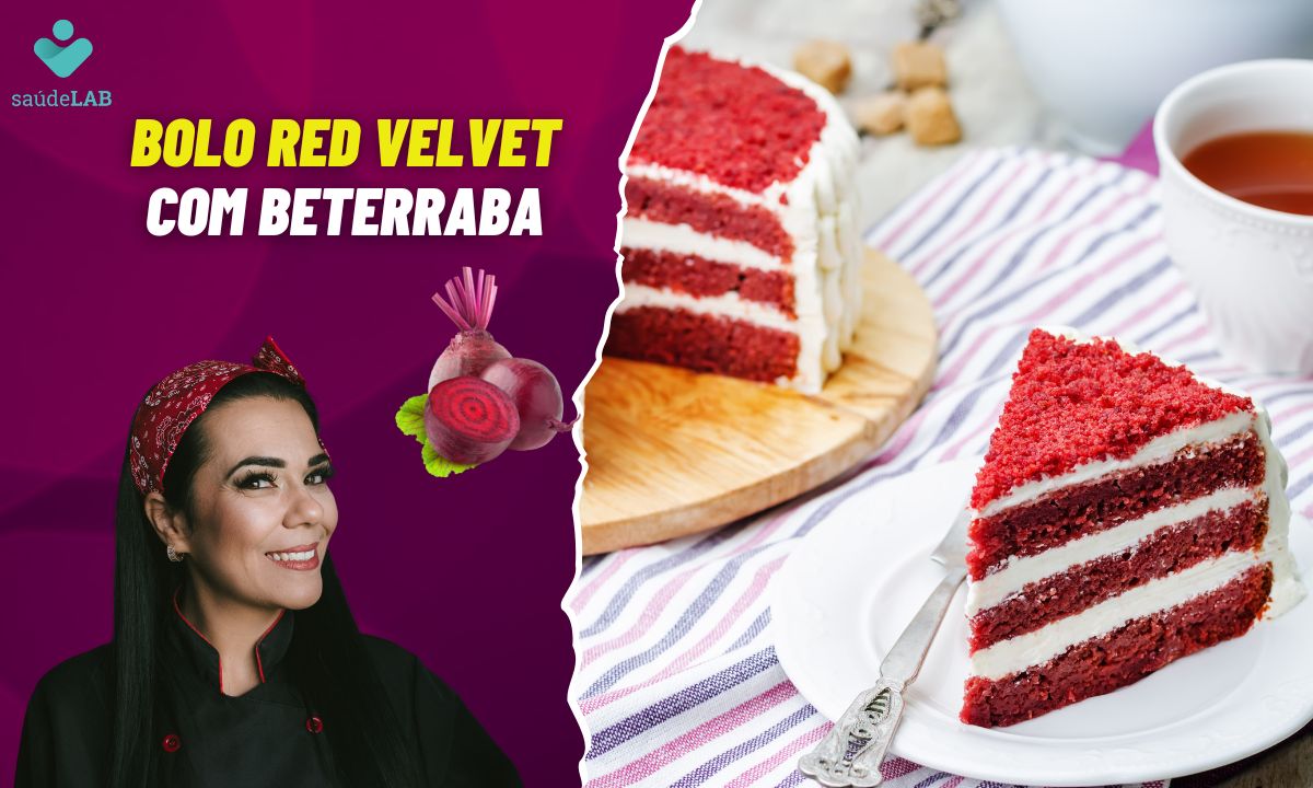Bolo Red Velvet com beterraba: receita deliciosa e elegante 1 Bolo Red Velvet.