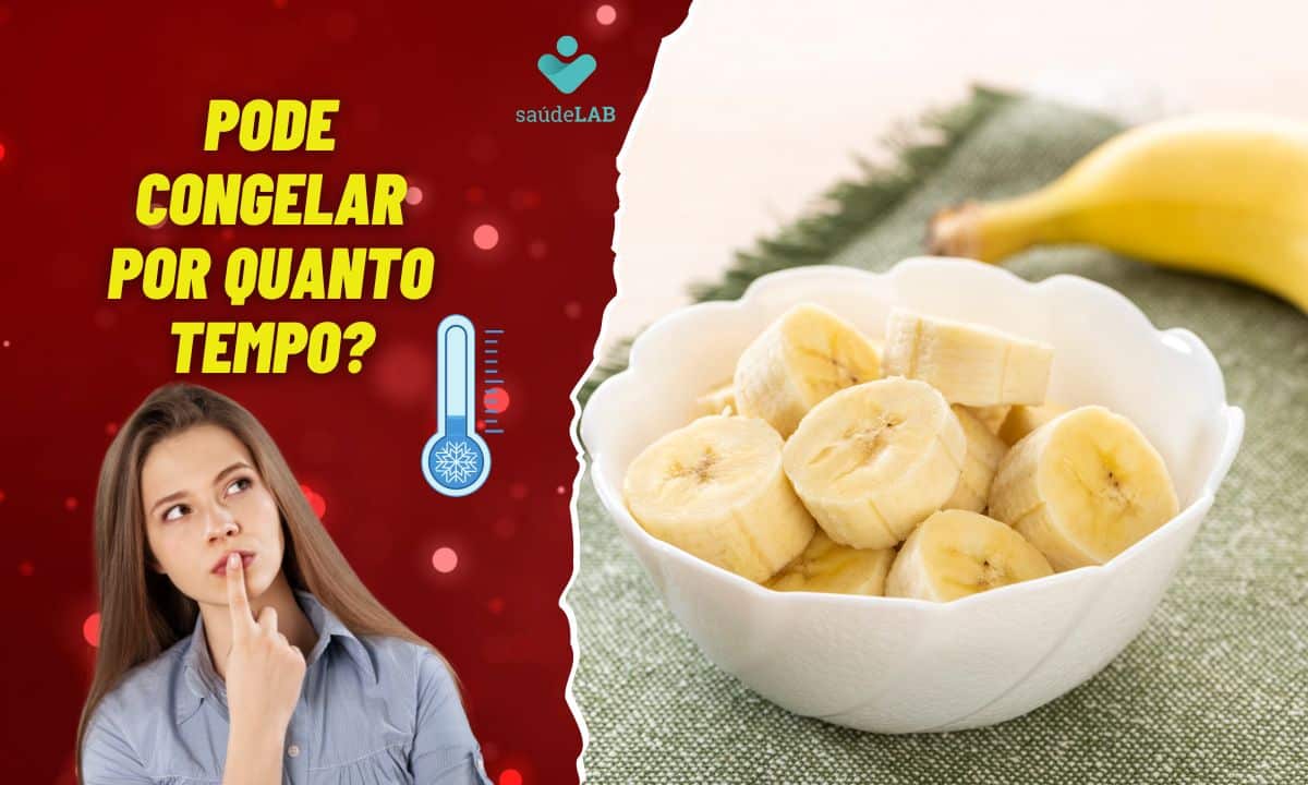 Quanto tempo dura a banana congelada? Saiba como conservá-la mais 1 Congelar banana.