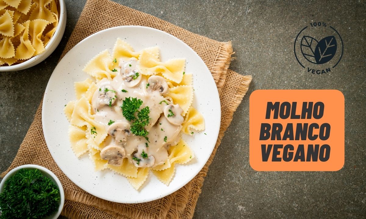 Molho Branco Vegano: receita simples e fácil para variar o cardápio saudável 1 Molho Branco Vegano.