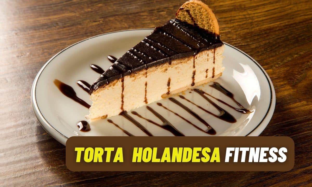 Torta Holandesa Fitness: opção de sobremesa simples e muito saborosa 1 Torta Holandesa Fitness.