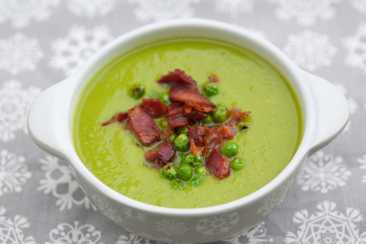 Creme de Ervilhas com Bacon: saiba como preparar uma refeição gostosa e nutritiva 1 Creme de Ervilhas com Bacon