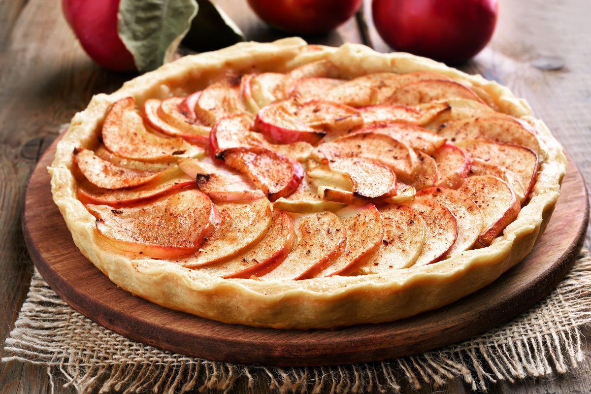 Torta Americana de Maçã Saudável: aprenda o preparo fácil e prático dessa receita 1 Torta Americana de Maçã Saudável