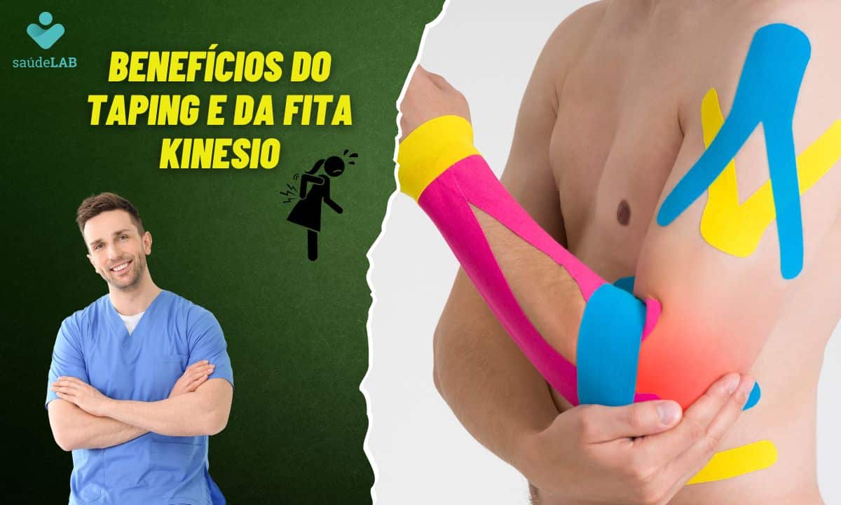 Fita Kinesio e Taping: o que são e para que eles servem? Saiba mais sobre 1 Taping e fita kinesio.