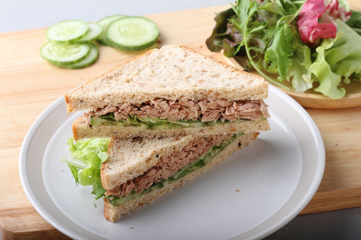 Lanche natural de atum sem glúten: receita perfeita para a hora do lanche 2 Lanche natural de atum