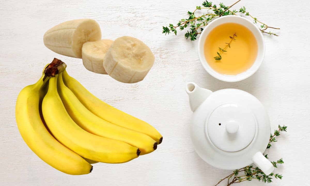 Chá de banana emagrece? Conheça os benefícios e se vale a pena 1 Chá de banana.