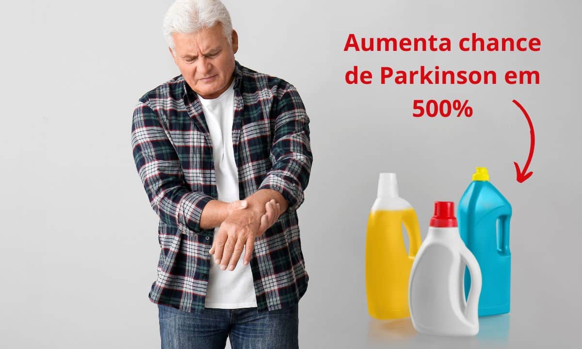 Este produto de limpeza aumenta 500% o risco de doença de Parkinson; você usa? 1 produto de limpeza aumenta 500% o risco de doença de Parkinson
