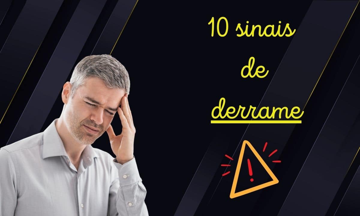 Aprenda 10 sinais de derrame para agir o mais rápido possível e evitar complicações 1 Sinais de derrame.