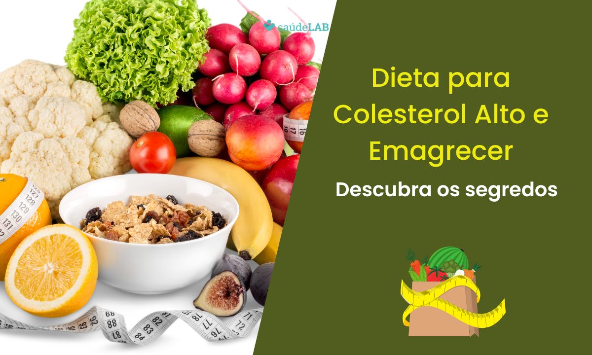 Dieta para baixar colesterol e emagrecer: saiba quais são os alimentos indicados 1 Dieta para Colesterol Alto e Emagrecer.