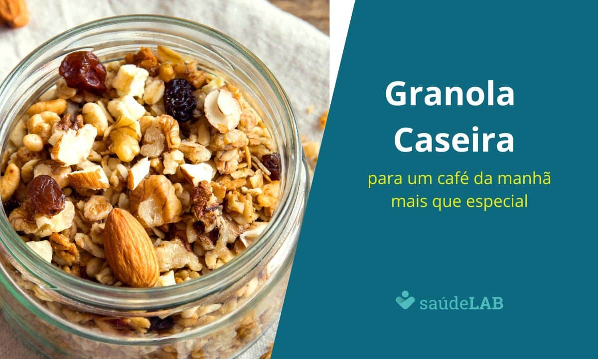 Granola caseira: opção saudável para incrementar a hora do lanche 1 Granola Caseira.