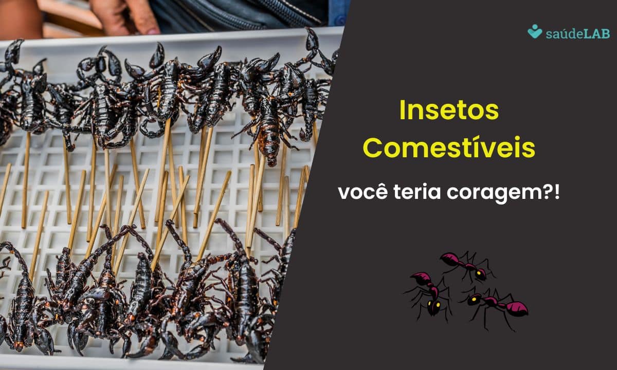Alimentos do futuro? Descubra 20 insetos comestíveis seguros para o consumo 1 Insetos comestíveis.