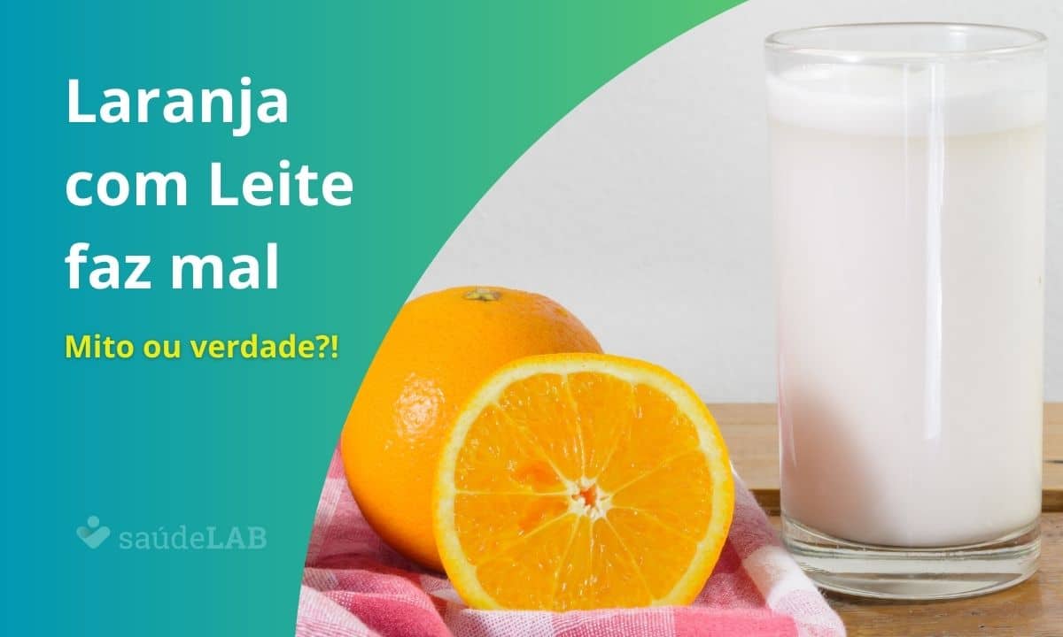 Laranja com leite faz mal: mito ou verdade?! Descubra como evitar problemas 1 Laranja com leite faz mal.