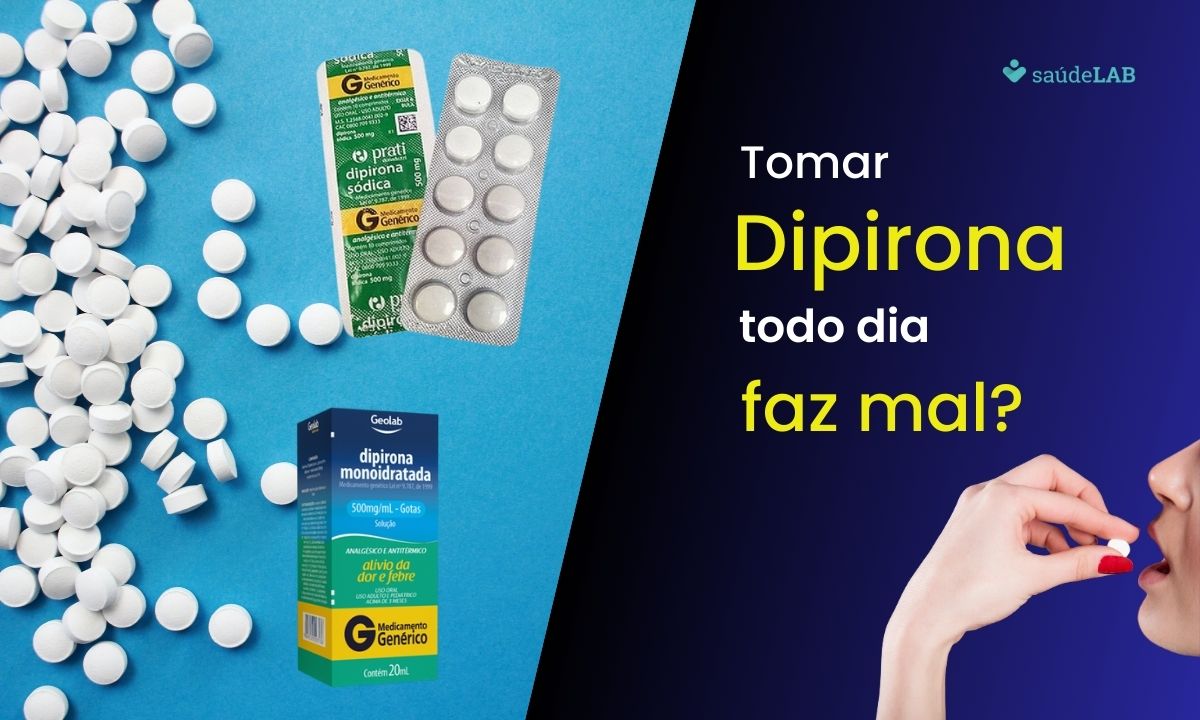 Tomar dipirona todo dia faz mal? Entenda os perigos envolvidos 1 Tomar dipirona todo dia faz mal.