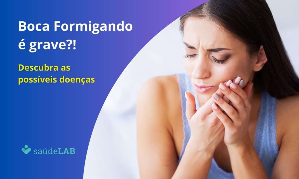 Boca formigando: o que pode ser?! Descubra se é grave e o que fazer 1 Boca formigando, o que pode ser?