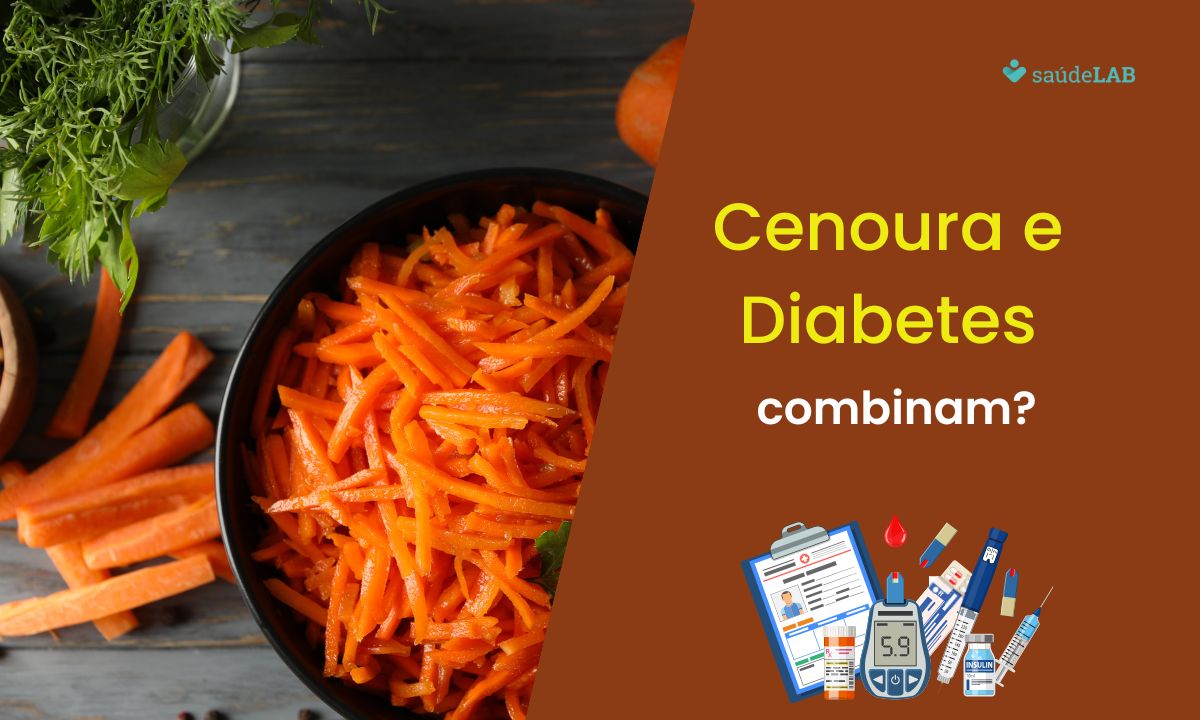 Cenoura faz mal para diabetes? Entenda os limites do consumo seguro 1 Cenoura faz mal para diabetes.