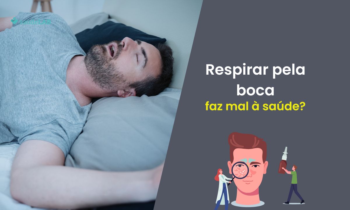 Respirar pela boca faz mal? Entenda as consequências desse hábito 1 respirar pela boca faz mal à saúde.