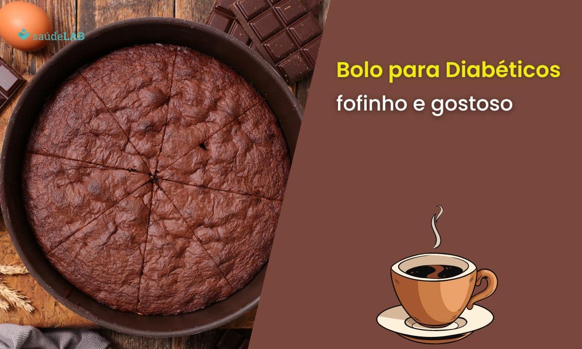 Bolo para Diabético: saiba como preparar para servir na hora do café 1 Bolo para diabéticos.