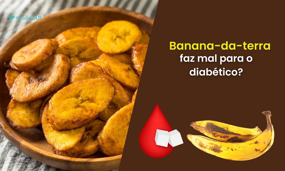 Diabético pode comer banana-da-terra? Descubra se essa fruta afeta a glicemia 1 Diabético pode comer banana-da-terra.