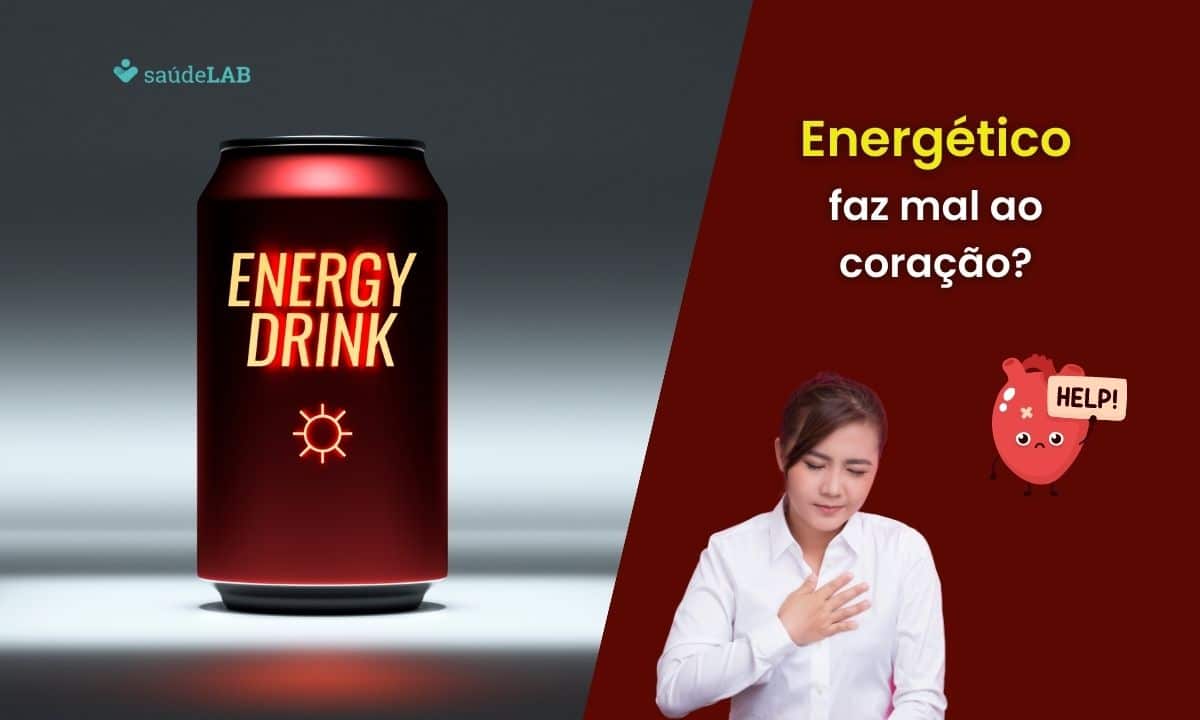 Energético faz mal para o coração? Saiba quais são os malefícios dele 1 Energético faz mal ao coração.