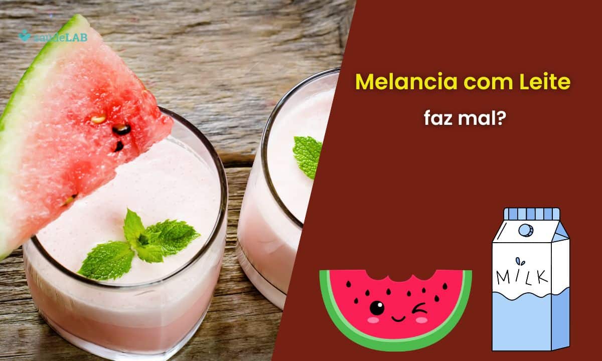 Comer melancia com leite faz mal para a saúde, ou é totalmente seguro? 1 Melancia com leite faz mal?