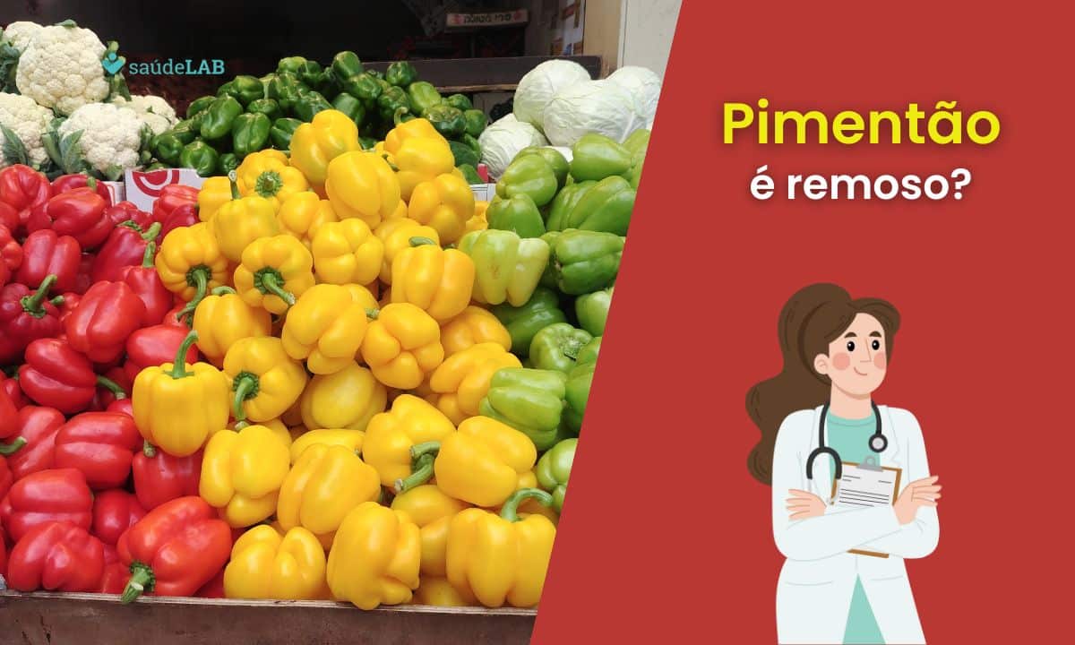 Pimentão é remoso? Entenda como ele interfere na sua saúde 1 Pimentão é remoso.