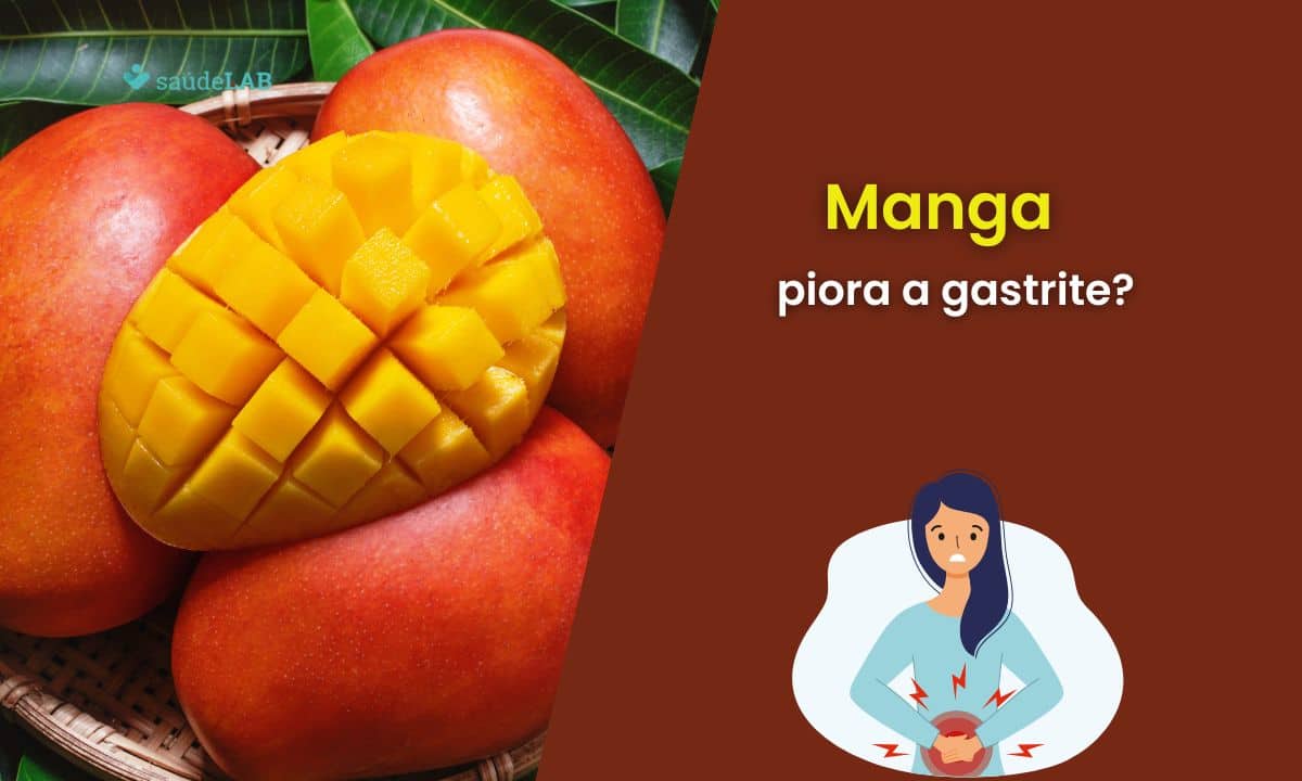 Quem tem gastrite pode comer manga? Será que interfere na recuperação 1 Quem tem gastrite pode comer manga.
