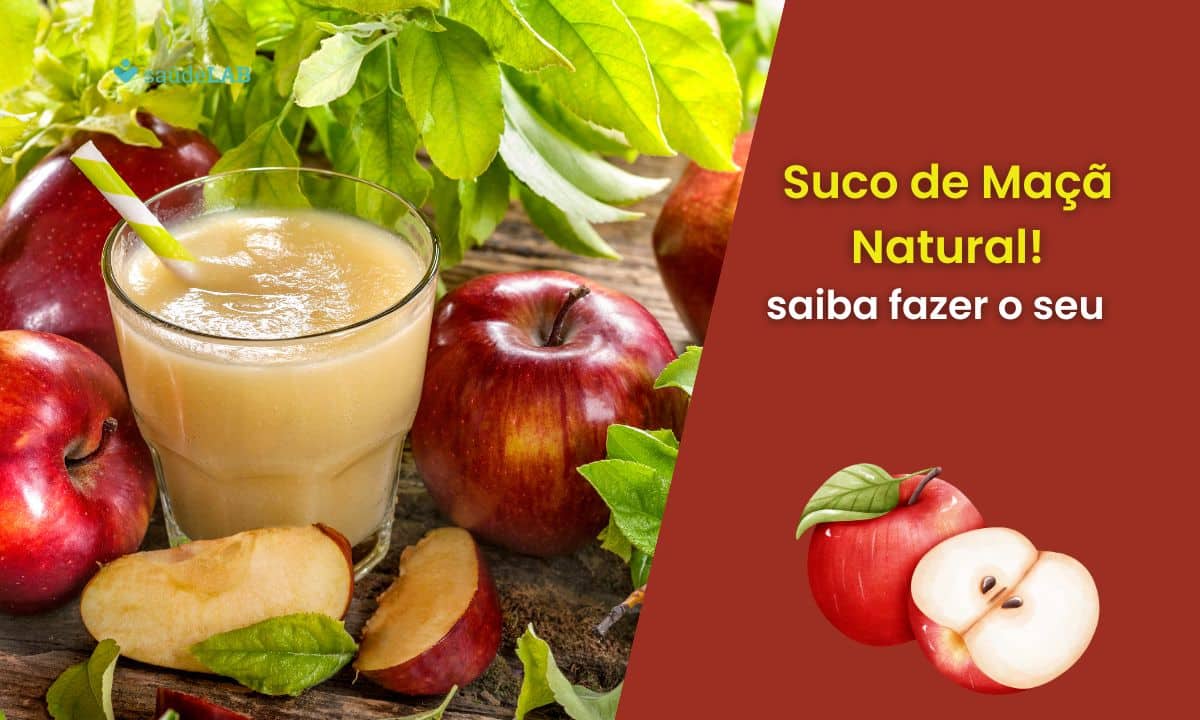 Suco de maçã natural como fazer? Confira o passo a passo e os benefícios 1 Suco de Maçã Natural.