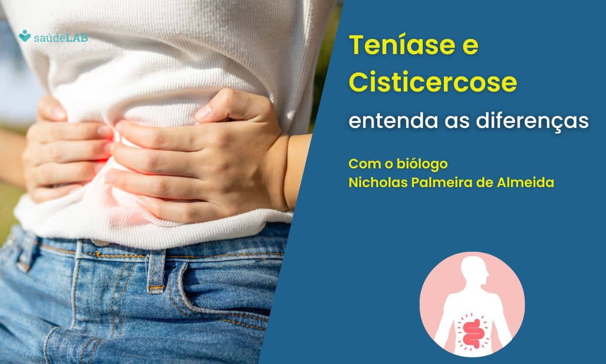 Teníase e cisticercose: Biólogo Nicholas Palmeira explica a diferença entre eles 1 Teníase e Cisticercose.