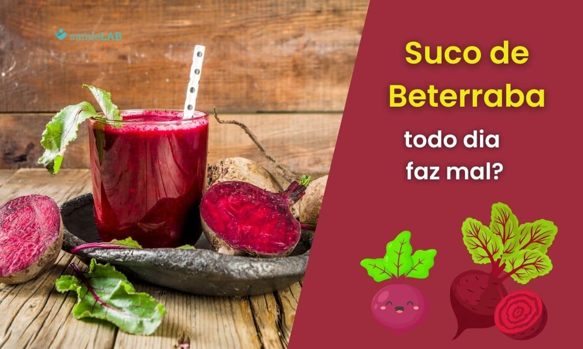 Tomar suco de beterraba todo dia faz mal ou é um hábito saudável? Entenda 1 Tomar suco de beterraba todo dia faz mal
