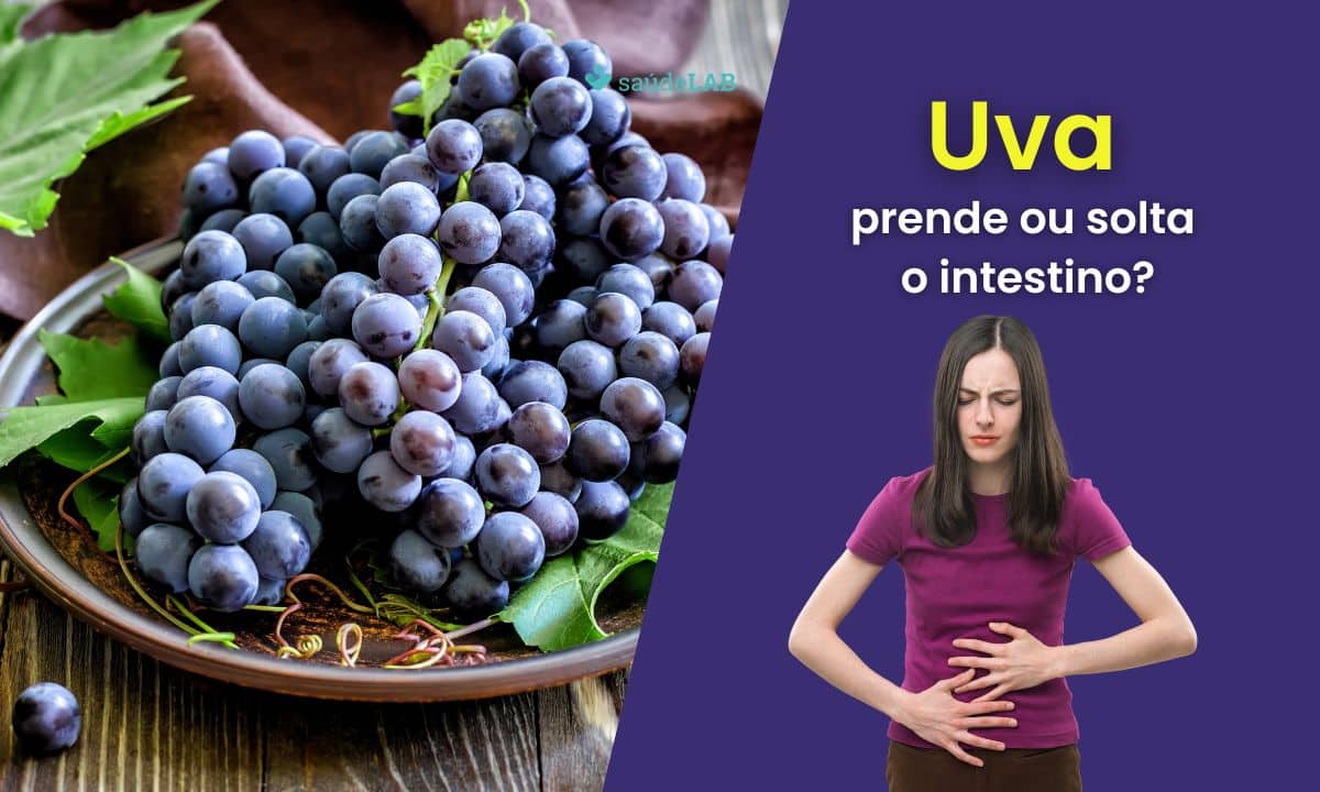 Uva prende ou solta o intestino? Conheça agora os seus efeitos 1 Uva prende ou solta o intestino