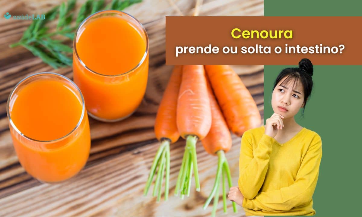 Cenoura prende ou solta o intestino? Por essa você não esperava 1 Cenoura prende ou solta o intestino.