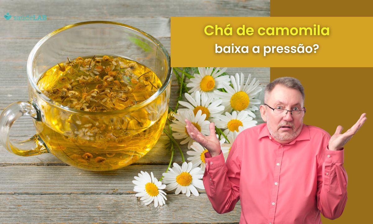 Chá de camomila baixa a pressão mesmo? Descubra agora 1 Chá de camomila baixa a pressão.
